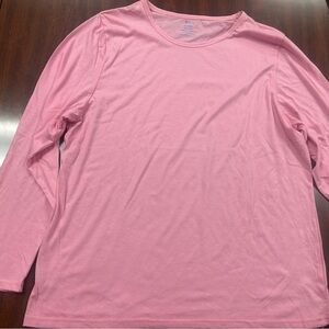 Sivvan Size 3X Pink Classic Fit Long Sleeve Shirt New With Tags